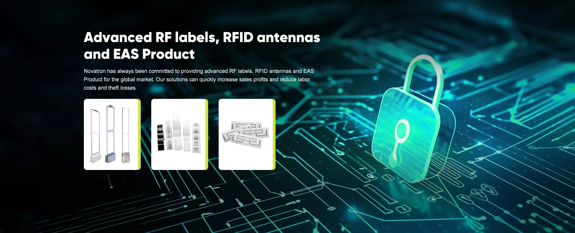 고급 RF 라벨, RFID 안테나 및 EAS 제품